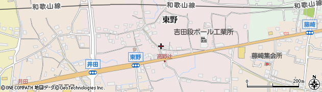 和歌山県紀の川市東野175周辺の地図