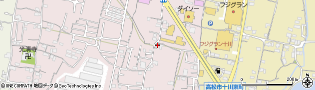 香川県高松市十川西町784周辺の地図