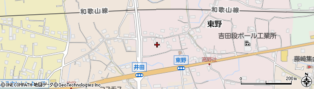 和歌山県紀の川市東野88周辺の地図