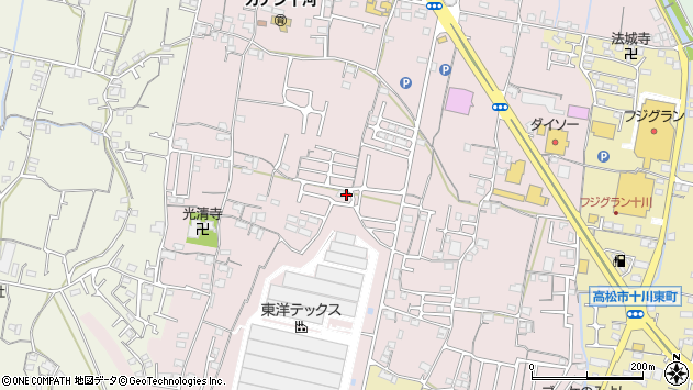 〒761-0433 香川県高松市十川西町の地図