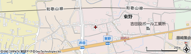 和歌山県紀の川市東野94周辺の地図