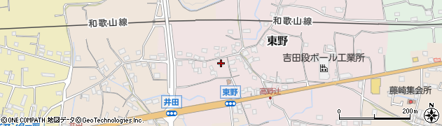 和歌山県紀の川市東野97周辺の地図