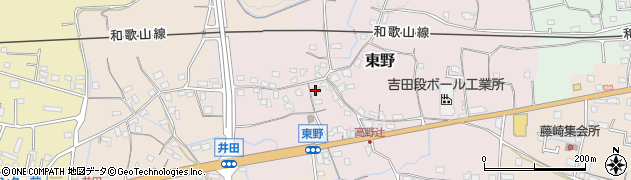 和歌山県紀の川市東野99周辺の地図
