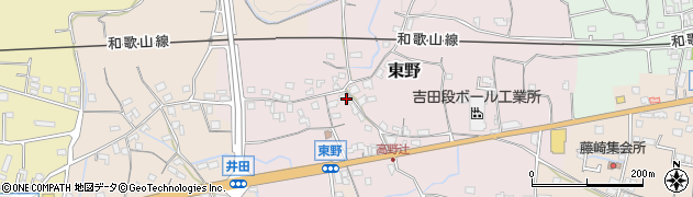 和歌山県紀の川市東野101周辺の地図