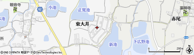 和歌山県紀の川市東大井77周辺の地図