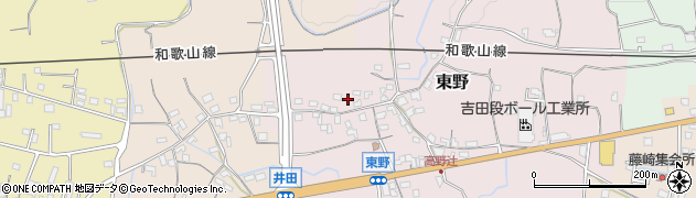和歌山県紀の川市東野333周辺の地図