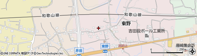 和歌山県紀の川市東野332周辺の地図