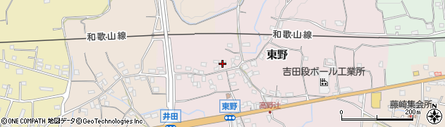 和歌山県紀の川市東野330周辺の地図