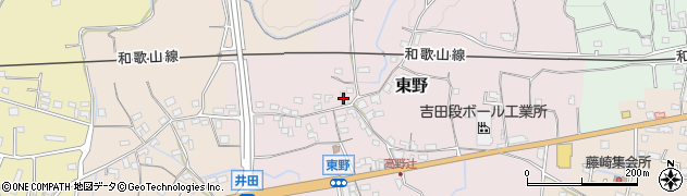 和歌山県紀の川市東野327周辺の地図