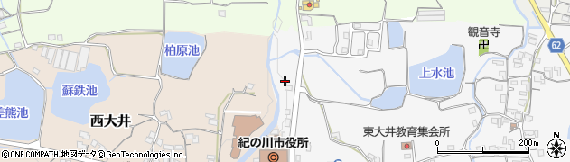 和歌山県紀の川市東大井411周辺の地図