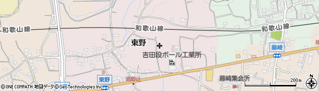 和歌山県紀の川市東野227周辺の地図