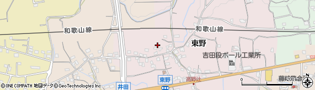和歌山県紀の川市東野351周辺の地図