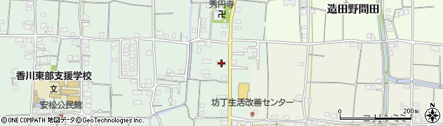香川県さぬき市長尾西317周辺の地図