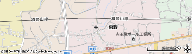 和歌山県紀の川市東野325周辺の地図