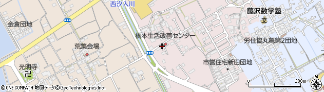 香川県丸亀市新田町125-2周辺の地図