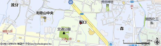 和歌山県岩出市堀口10周辺の地図
