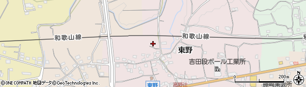 和歌山県紀の川市東野355周辺の地図