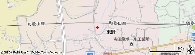 和歌山県紀の川市東野358周辺の地図