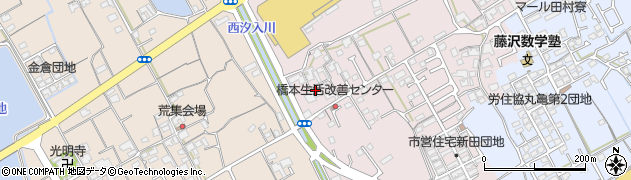 香川県丸亀市新田町130周辺の地図