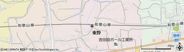 和歌山県紀の川市東野320周辺の地図
