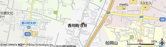 香川県高松市香川町寺井周辺の地図