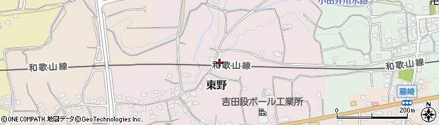 和歌山県紀の川市東野249周辺の地図