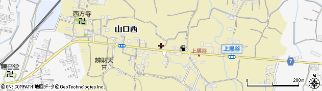 和歌山県和歌山市山口西356周辺の地図