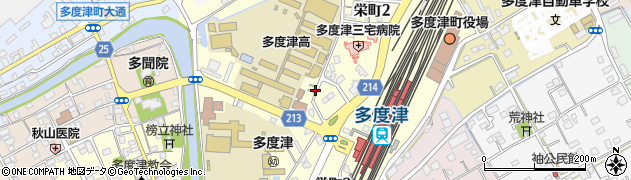 香川県仲多度郡多度津町栄町周辺の地図