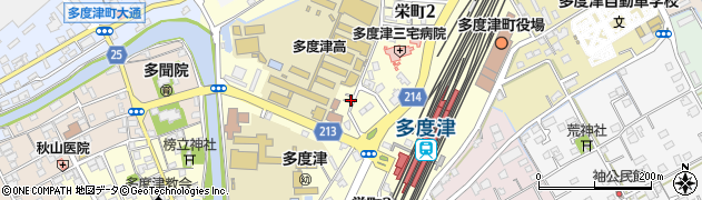 香川県多度津町（仲多度郡）栄町周辺の地図