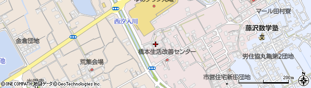 香川県丸亀市新田町139周辺の地図