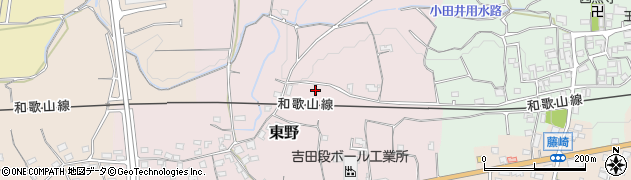 和歌山県紀の川市東野251周辺の地図