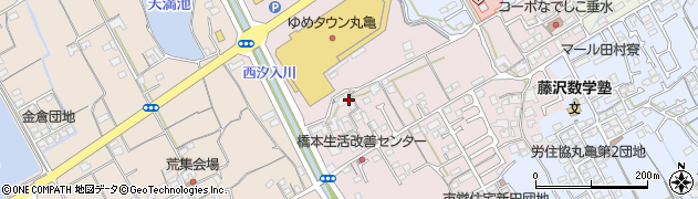 香川県丸亀市新田町137周辺の地図