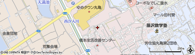 香川県丸亀市新田町192周辺の地図