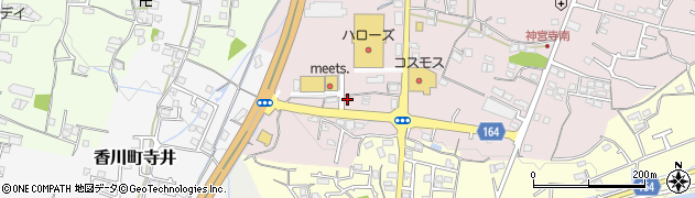 明光義塾　ハローズ仏生山教室周辺の地図