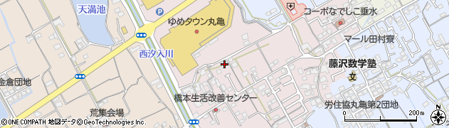 香川県丸亀市新田町193-2周辺の地図