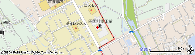 日本電気計器検定所四国支社周辺の地図