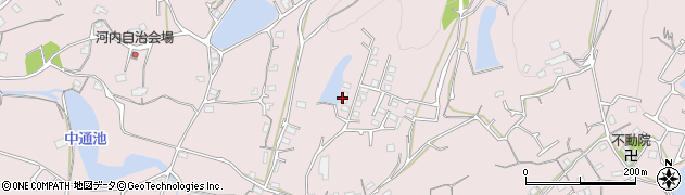 丸亀市　消防団第１６分団三谷周辺の地図