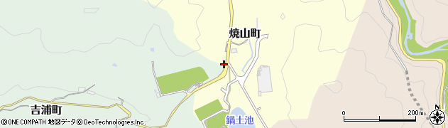 広島県呉市焼山町722周辺の地図