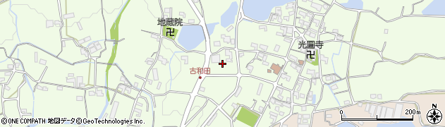 和歌山県紀の川市古和田周辺の地図