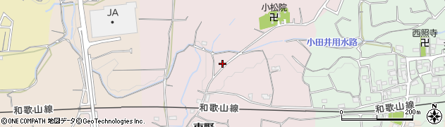 和歌山県紀の川市東野301周辺の地図