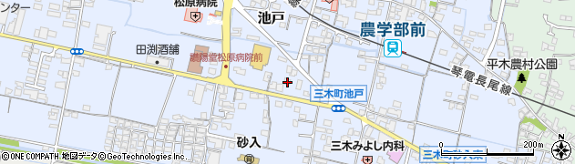 木田地区医師会周辺の地図
