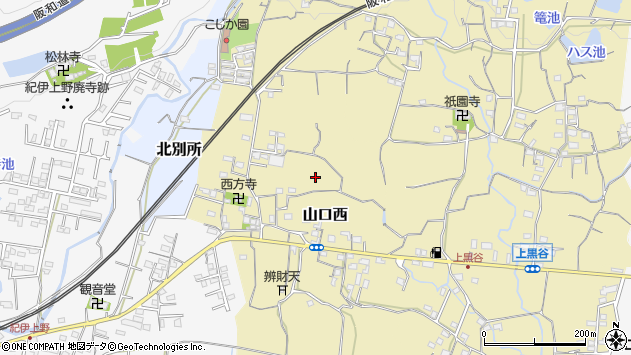 〒649-6317 和歌山県和歌山市山口西の地図