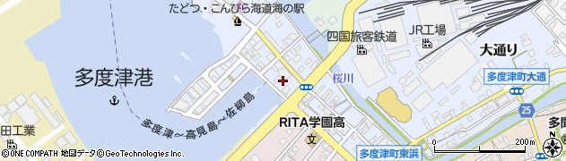香川県仲多度郡多度津町東浜7周辺の地図