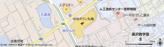 ダイソーゆめタウン丸亀店周辺の地図