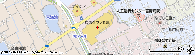 香川県丸亀市新田町105周辺の地図