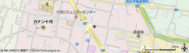 香川県高松市十川西町637周辺の地図