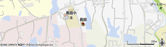 紀の川市立長田保育所周辺の地図