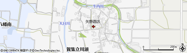 兵庫県南あわじ市賀集立川瀬周辺の地図