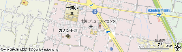 香川県高松市十川西町338周辺の地図