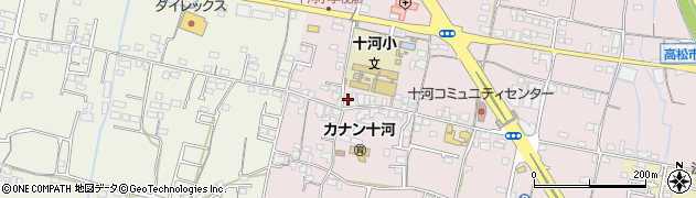 香川県高松市十川西町346周辺の地図